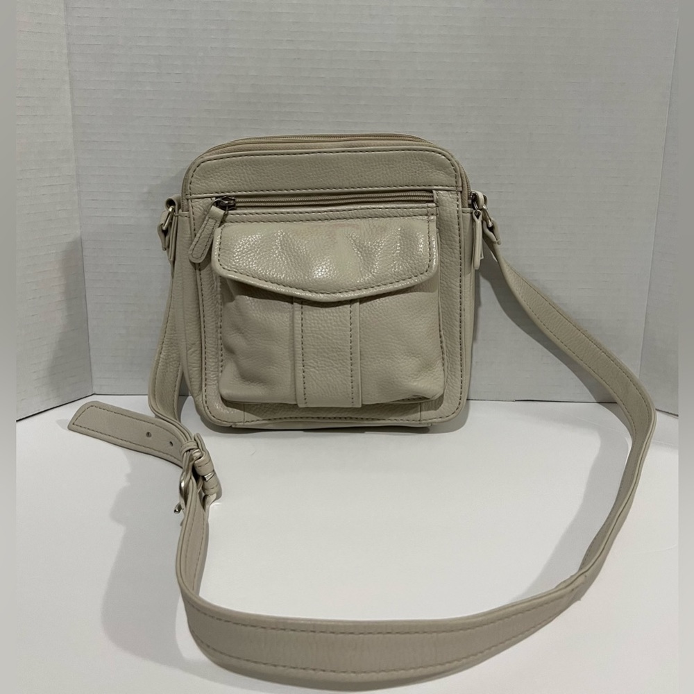 Fossil Vintage Leather Crossbody Messenger Bag. EUVC.